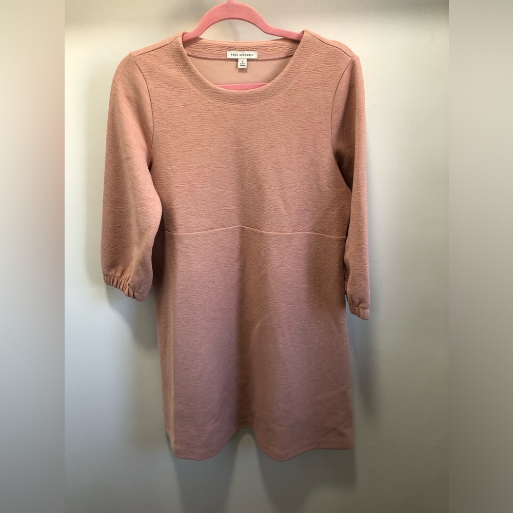 Free Assembly Pink Dress
